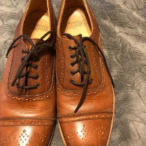 Warfield & Grand Tan Cap Toe Size 10 Men's Shoes